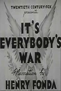 It's Everybody's War